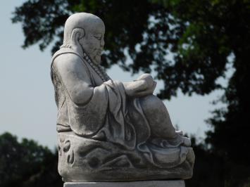 Buddha on Pedestal - 55 cm - Steenzuletzt