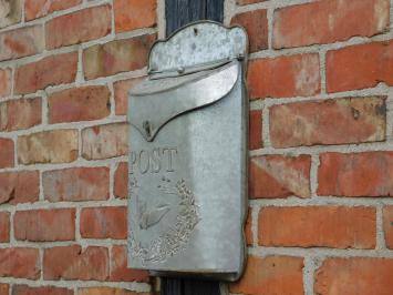 Vintage Brievenbus Zink - Klassiek Ontwerp
