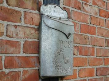 Vintage Brievenbus Zink - Klassiek Ontwerp