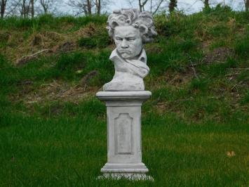 Beethoven op Sokkel - 80 cm - Steen