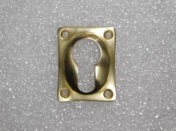 Rechteckige Zylinderrosette – 47 x 37 mm – Messing