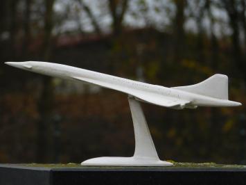 Concorde aus Gusseisen – 30 cm – Vintage-Look – Altweiß