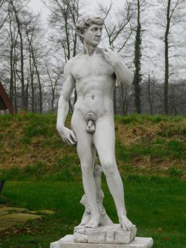 Garden sculpture David XL - 110 cm - Stone