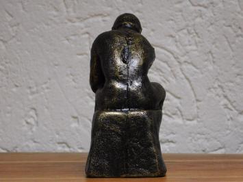 Statue The Thinker - Cast iron - Bronze look