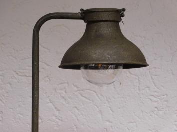 Decorative desk lamp - Wireless - Antique look - Rustic