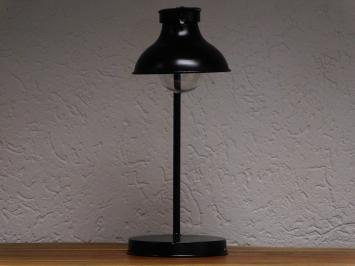 Dekorative Schreibtischlampe - Kabellos - Antik-Look - Schwarz