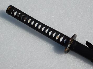 Dekoratives Katana mit Scheide – 106 cm – Schwarz