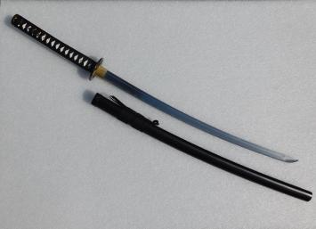 Dekoratives Katana mit Scheide – 106 cm – Schwarz