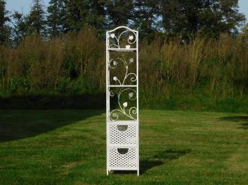 Vintage Etagere - Decoratief Rek - Bloemen Motief