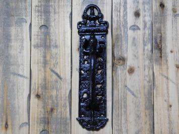 Door handle dragon guard | medieval style | iron | black