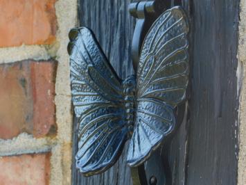 Door knocker Butterfly - Black - Iron