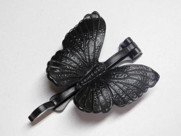 Door knocker Butterfly - Black - Iron