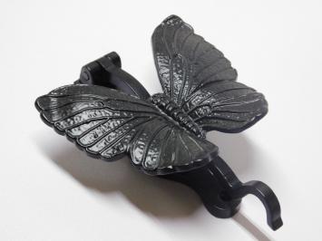 Door knocker Butterfly - Black - Iron