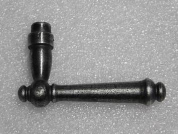 Door handle Windsor - Cast iron Galvanised