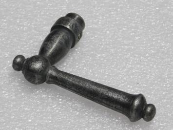 Door handle York - Cast iron Galvanised