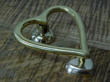 Beautiful door knocker heart shape 