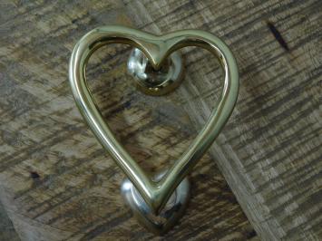 Beautiful door knocker heart shape 