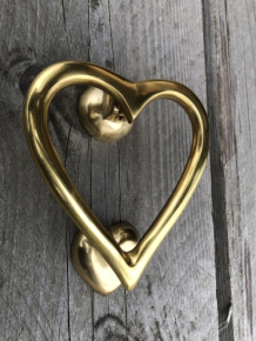 Beautiful door knocker heart shape 