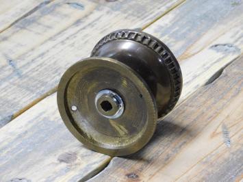 Door knob Flower - Fixed and Turnable - Brass