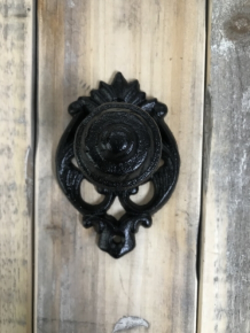 Door knob - Knob cast iron black, Model Ess