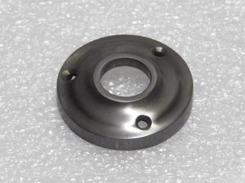 Vaste Deurknop met Rozet - Donker Gepatineerd Messing