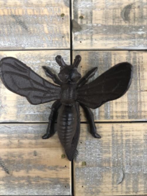 Bee as Door knocker - Cast iron - Brown