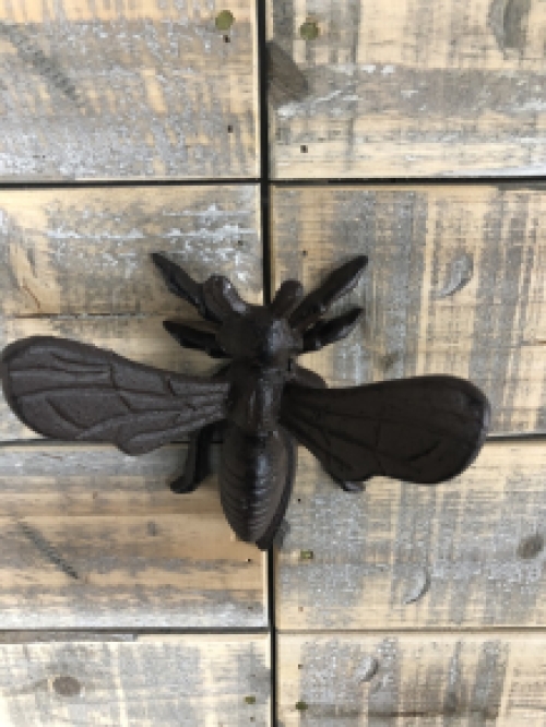 Bee as Door knocker - Cast iron - Brown