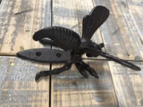 Bee as Door knocker - Cast iron - Brown