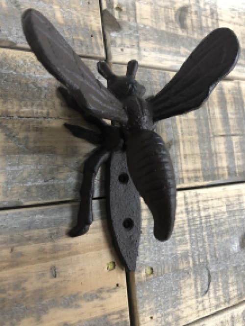 Bee as Door knocker - Cast iron - Brown