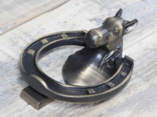 Deurklopper Paardenhoofd - Brass messing