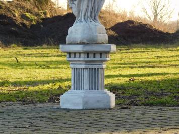 Statue with Three Women and Scale on Base - 130 cm - Full Stone