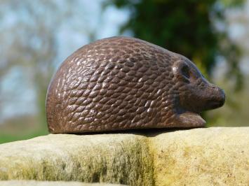 Figurine Hedgehog - Brown - Cast iron