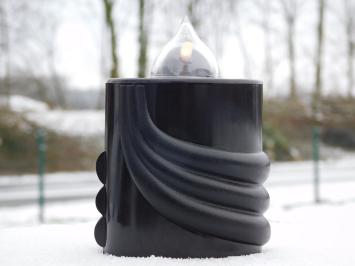 Electric Grave Candle - Black - Lantern
