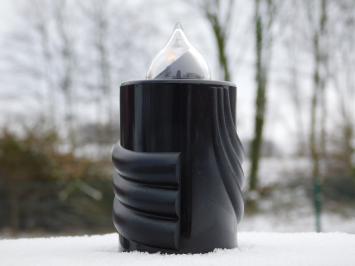 Electric Grave Candle - Black - Lantern