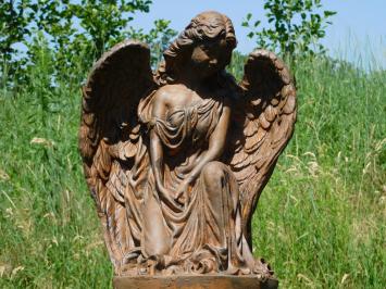 Angel Statue – 50 cm – Stone in Oxide