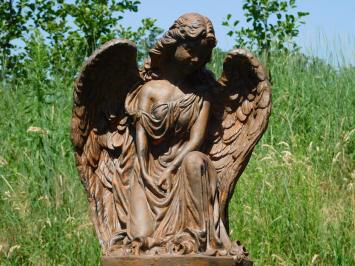 Angel Statue – 50 cm – Stone in Oxide