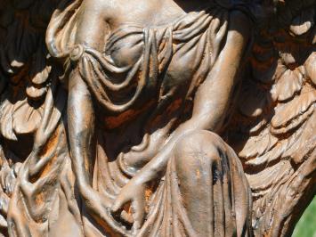 Angel Statue – 50 cm – Stone in Oxide