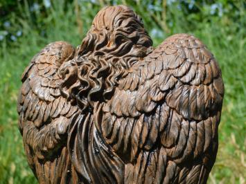 Angel Statue – 50 cm – Stone in Oxide