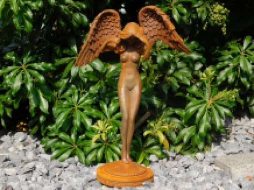 Angel standing, cast iron statue, very beautiful!