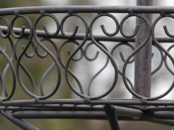 3-Tier Etagère – Vintage Brown – 80 cm High – Stylish Storage Unit