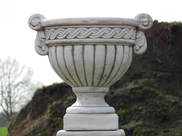 Sturdy Flower Pot - Goblet - 45 cm - Stone