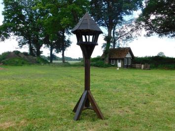 Handgemaakt Vogelvoederhuis - Robuust - 210 cm - Hout