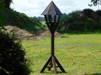 Handgemaakt Vogelvoederhuis - Robuust - 210 cm - Hout