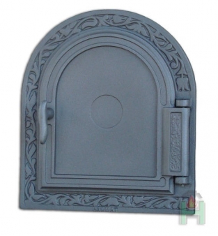 1 oven door for the stove or oven, cast iron.