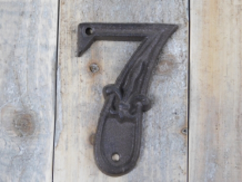 Classic house numbers - Digits from 0 to 9 - Iron