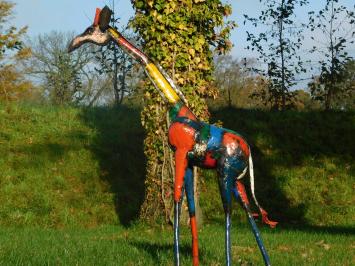 Giraffe „Ember“ - 150 cm - Handgefertigtes Kunstwerk