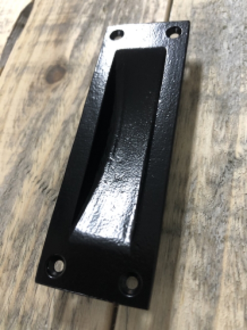 Bowl handle - sliding door handle, matte black