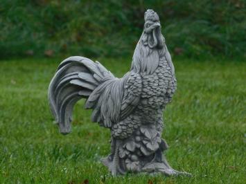 Statue Rooster - Solid Stone - Detailed