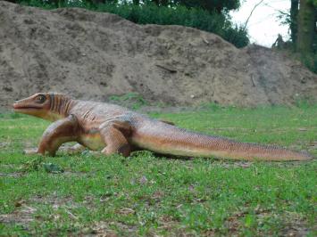 Statue Lizard XXL - 170 cm - Polystone - In Colour