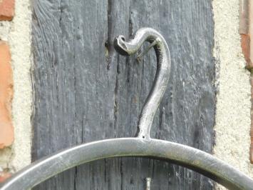 Wall pendant with rooster motif and 5 hooks